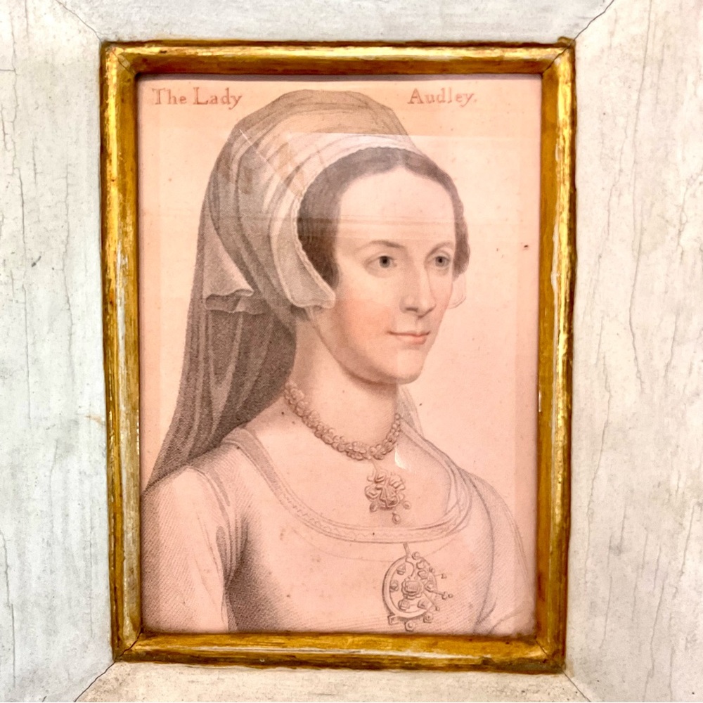 19th Century stipple engraving entitled “The Lady Audley”